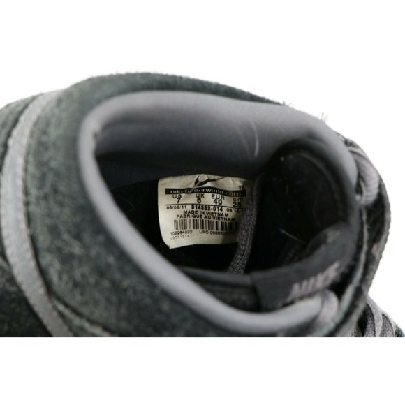 Nike SB Dunk Mid Pro Griptape Leather Skateboard Shoes Sneakers Black main image 7